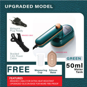 Mini Electric Iron Portable Seterika Baju Kecil Travel Handheld Foldable Temperature Control Steam Compact Iron Murah