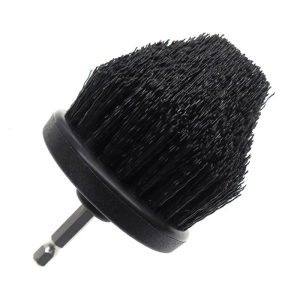 Heavy Duty Car Electric Scrub Brush Extension Rod with Cone-shaped Head for Tough Stains Bathrooms Toilets Tiles 2.5inch