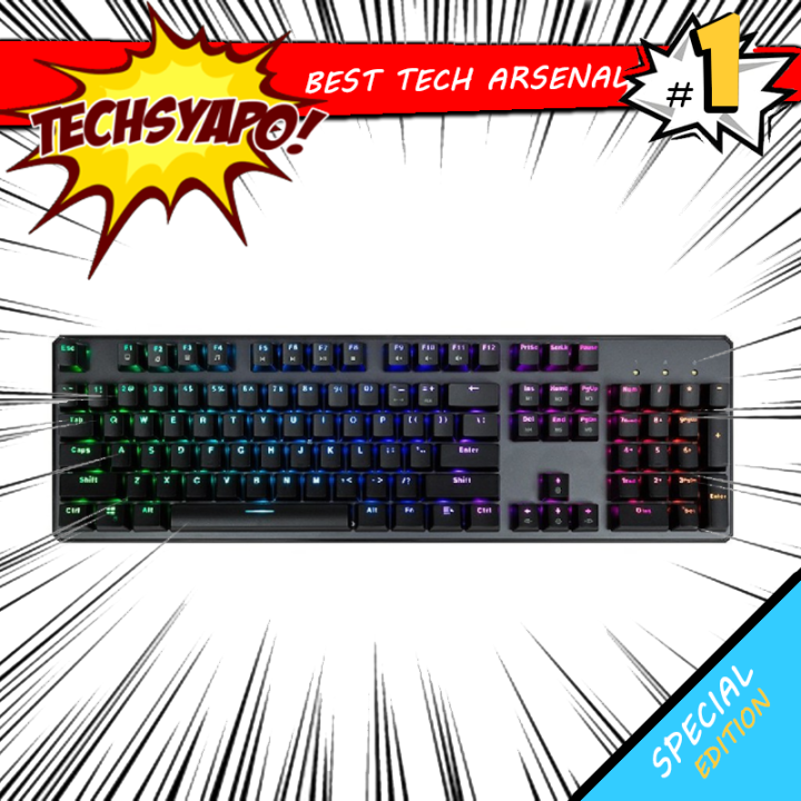 Tecware Phantom+ 104 Rgb Full Mechanical Keyboard 