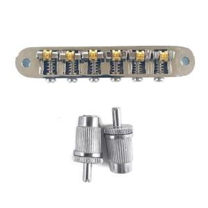 Guitar Bridge Tailpiece with Studs Replacement Tune-O-Matic Style Guitar Bridge 6 String Electric Guitar Accessories