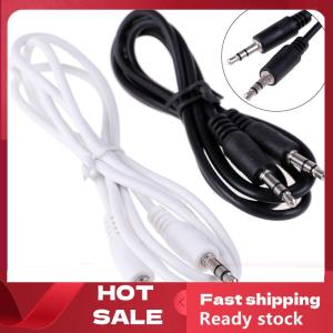 🚚【Local Express Delivery】🚚 1Pc 3.5mm Jack male to male car aux auxiliary cord stereo audio cable 1m