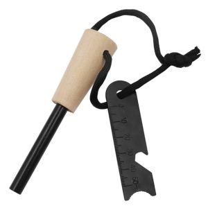 Fire Starter Ferro Rod Fire Steel Ferrocerium Batu Api Lighter Ignition Stick Survival Kit Outdoor Camping Hiking 打火棒