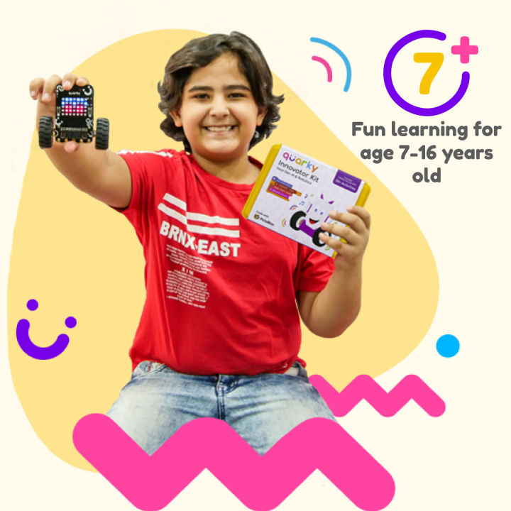 Quarky Innovator Kit (QKY02) AI Education Robot | Duck Learning