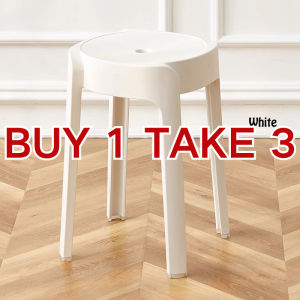 Heavy Duty Stool Thickened Plastic Chair Durable For Home Dining School Office Affordable