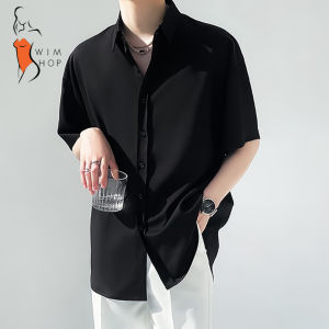 SS TERRY Casual Plain Polo Short Sleeve Button Down Collar For Men mt011