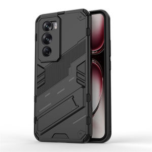Phone Case For OPPO Reno 12 5G Cover OPPO Reno 12 Pro Shockproof Holder Punk Bumper Camera Protection Back CoverReno12 Pro 12Pro Reno12Pro Protective Casing