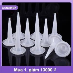 【CANAMEK】 10 cái vòi phun keo kết cấu vòi phun nhựa thông dụng dụng cụ miệng vòi phun