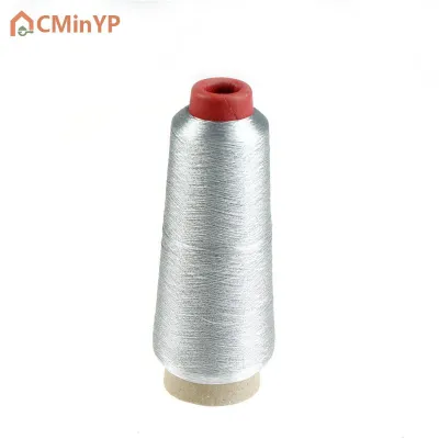 CMinYP ด้ายปักครอสติชคอมพิวเตอร์สีทอง เงินยาว3000เมตร