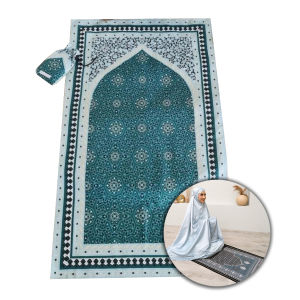 Sajadah Travel Jumbo Free Pouch / Sajadah Traveling / Sajadah Motif Jumbo Free Pouch