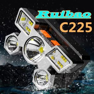 Ruibao Senter Kepala Headlamp LED Rechargeable Anti Air / Headlamp Sorot