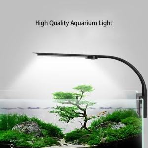 Aquarium Clip On Light Ultra Slim LED Mini Tank Planted Aquascape Lighting