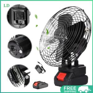 COD [จัดส่งฟรี] พัดลมพัดลมแบบชาร์จแอร์แบบชาร์จได้พัดลมแบบพกพาได้ 2 การตั้งค่าความเร็วลิเธียมแบตเตอรี่พัดลมสำหรับการเดินทางกลางแจ้ง