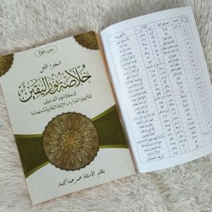 Khulasoh Nurul Yaqin Juz 1 Renggang HVS Kuning Plus Kaifiyah Maani - Khulashoh - Kulasoh