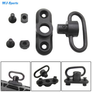1pc/set MLOK Standard QD Sling Swivel Adapter Rail Mount Tools Kit MLOK Standard Rotation Accessories Convenient Tools Sling Buckle Swivel 1pc/set