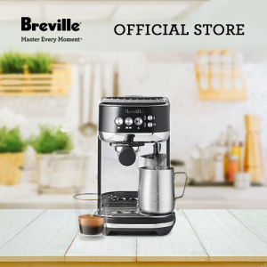 Breville Bambino® Plus Black Truffle | Coffee Maker Espresso Machine with Auto Milk Texturing | FREE Barista Kit Third wave specialty coffee