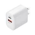 Bộ sạc PD20W Đầu sạc được chứng nhận 3C qc3.0+pd đầu sạc nhanh cổng kép. 