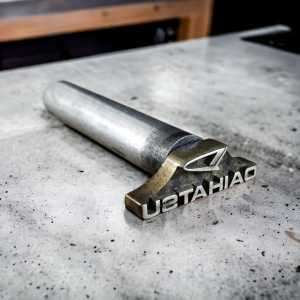 stamp emboss getok ketok atau pukul bisa custom logo