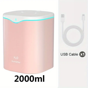 Humidifier Diffuser Aroma Terapi 3000ml Essential Oil Diffuser Double Spray Pelembab Pengharum Ruangan Humidifier Aromatherapy
