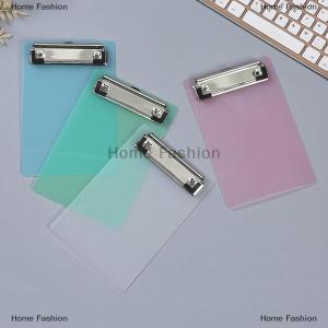 [COD] Home Fashion Simple A6 Bill Clipboard Memo Pad Clip Board Loose-leaf Notebook File Writing Pad Clamps Paper Holder Office School Supplies