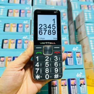 Điện thoại người già Vietell V800 sóng 4G Pin khỏe Loa Siêu khủng
