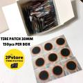 2P 30mm 150pc vulcanizing tire patch, Tire repair vulcanizing kit and tools for tubless and tubetype tires. 