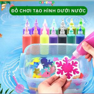 Đồ chơi tạo hình dưới nước 3d cho bé diy magic đồ chơi tạo hình nước biển ma thuật đồ chơi khoa học thí nghiệm