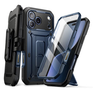 SUPCASE Unicorn Beetle Pro Case for iPhone 17/17 Pro/Air/17 Pro Max with Built in Screen Protector Kickstand Belt Clip Heavy Duty Rugged Case