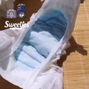 Baby Diaper Pants 28-58pcs Breathable Thick Pull Up Pants Baby Diaper Diaper Pants The smallest size