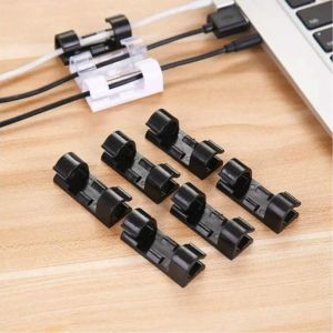 20 Pcs Wire Holder Wire Cable Clips Desktop Organizing Wall Adhesive Cord Organizer