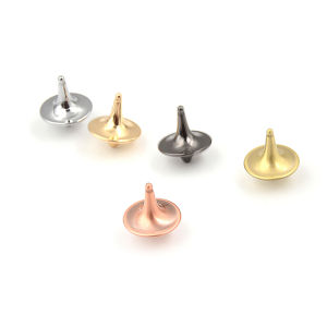 QUANSEN Metal Gyro Great Accurate Spinning Top Hot Movie Totem Print Spinning Top Toy