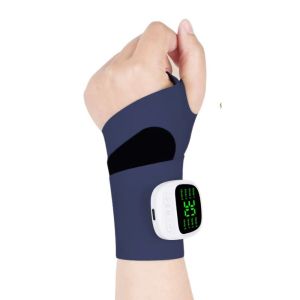 PENGA USB Rechargeable Wrist Massager 8 Mode Cordless Hand Massager ic Suction Elastic Hand Massage Instrument Relax Muscle