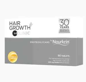 Lowest Price✅Ready Stock✅[Exp.2027/SG In-Stock] Nourkrin HAIR GROWTH+ INCLINIC 90 Tablets 生发胶囊