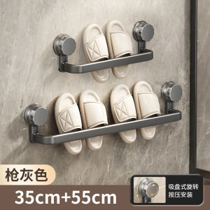 AE Nhà sản xuất cung cấp giá để dép hút chân không cho phòng tắm giá để giày gắn tường không cần khoan dùng cho phía sau cửa nhà vệ sinh.