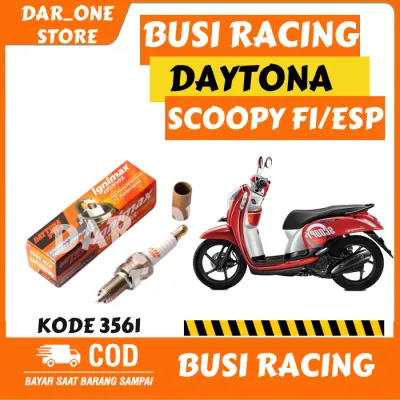 BUSI DAYTONA RACING ORIGINAL HONDA SCOOPY ESP/FI IRIDIUM 3561 BERGARANSI