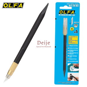Dao trổ thủ công OLFA AK- 5/5B(BLK/BLU/PIK) dạng bút Nhật Bản