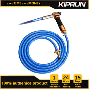 [Ready stock] KIPRUN Electronic Ignition Liquefied Gas Welding Torch Kit with 2.5M Hose for Soldering Cooking Brazing Heating Lighting
