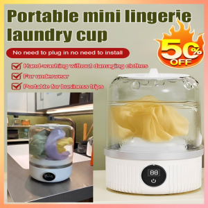 Rechargeable Mini Washing Machine For Underwear Portable Small Laundry Machine For Socks Washing Machine Small Underwear