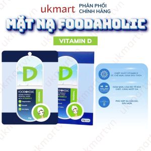 HỘP 10 Mặt Nạ Giấy Foodaholic Essential Mask Chăm Sóc Da Toàn Diện 23g