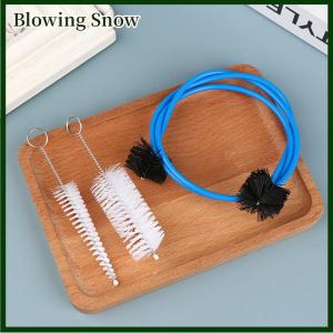 Blowing 1ชุดชุดชุดซ่อมบำรุงทรัมเป็ตจับปากกางูแปรงปาก Cornet cleaning