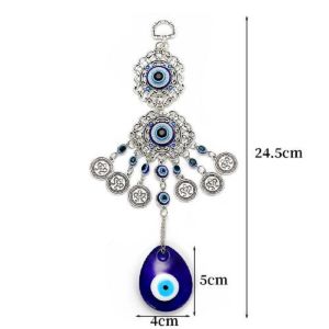Blue Eye Evil Eye Keychain Pendant Creative Keyrings Bag Pendant Ornaments Blessing Gifts Bless luck