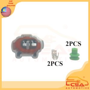 1 PCS 2 PIN YAMAHA Y15 RADIATOR FAN CONNECTOR TOYOTA 90980-10556 FEMALE REAR FOG LIGHT REVERSE SWITCH SOCKET KEMBARA J100 DISTRIBUTOR SOCKET 2pin
