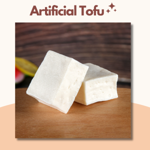 Artificial TOFU / TAHU TOFU palsu untuk model makanan atau props foto