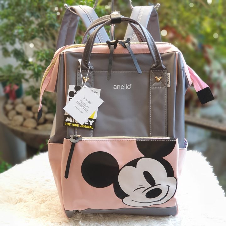 Anello big logo shop print mini daypack