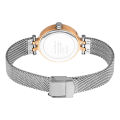 Esprit Brooklyn Rose Gold Set Silver Stainless Steel Analog Quartz Watch For Women EES1L331M0115. 