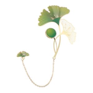 JIJES Stationery Book Holder Apricot Leaf Chinese Style Rose Flower Leaf Vein Hollow Bookmark Leaf Bookmark Metal Bookmark Vintage Bookmark