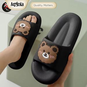 Angola Sandal Slip-On CuteBear H08 Sandal Rumah / Sendal Wanita Korean Style Empuk / Sendal Wanita Terbaru 2023 Slipper Strap Comfy Cowok Cewek
