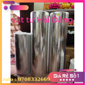 (Khổ rộng 15m x 2 mặt bạc x dày 4mm) Tấm cách nhiệt cách nhiệt túi khí 2 mặt bạccách nhiệt chống nóng trần nhà