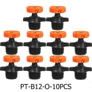 10 ชิ้นสปริงเกลอร์สปริงเกลอร์รดน้ำ 360 องศาอัตโนมัติหมุนหัวฉีดสปริงเกลอร์สนามหญ้าหมุนโหมดสเปรย์หัวฉีดพลาสติก