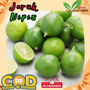 Jeruk Nipis 500gram asem segar alami asli fresh lokal murah |  lime 500 gram - laladonbgr