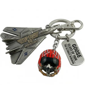 TopGun 40th Anniversary KeychainTopGun 40th Anniversary Keychain Pilot Duck 2026 Movie Inspired Collectible Gift
